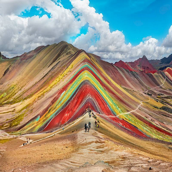 Hiking Rainbow Mountains